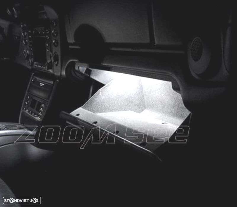 KIT COMPLETO 12 LAMPADAS LED INTERIOR PARA PORSCHE 911 996 CARRERA TURBO GT LED 98-05 - 5