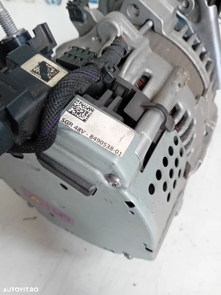 Alternator Bmw 2.0 D Mild Hybrid 8490438 G20 G30 G01 G02 G05 G06 G22 G23 G26 Sub 20.000 Km - 7