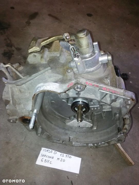 SKRZYNIA BIEGÓW OPE CORSA D ASTRA J 1.3CDTI 6B M20 - 1