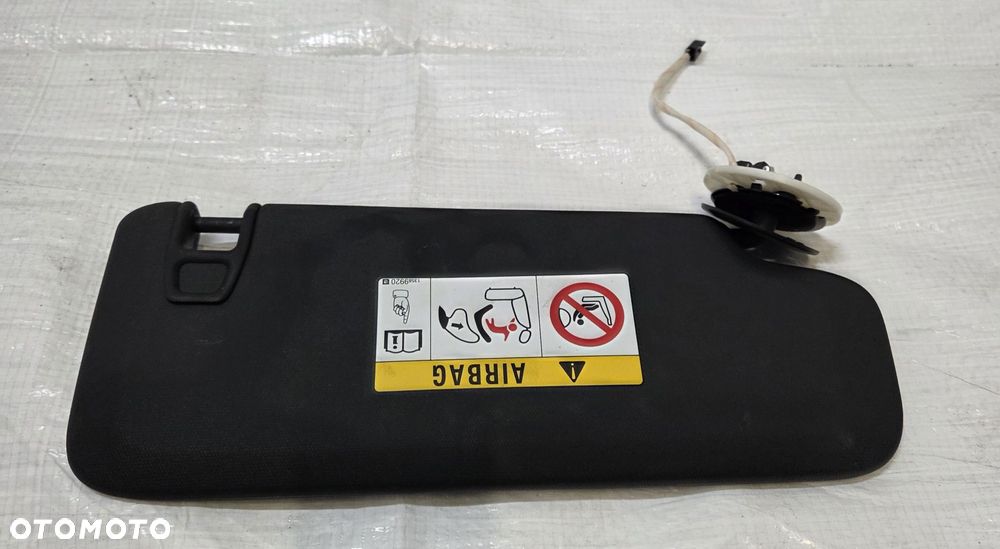 Daszek osłona przeciwsłoneczna lewa prawa  Opel Astra V K 39112690  3911268 - 7