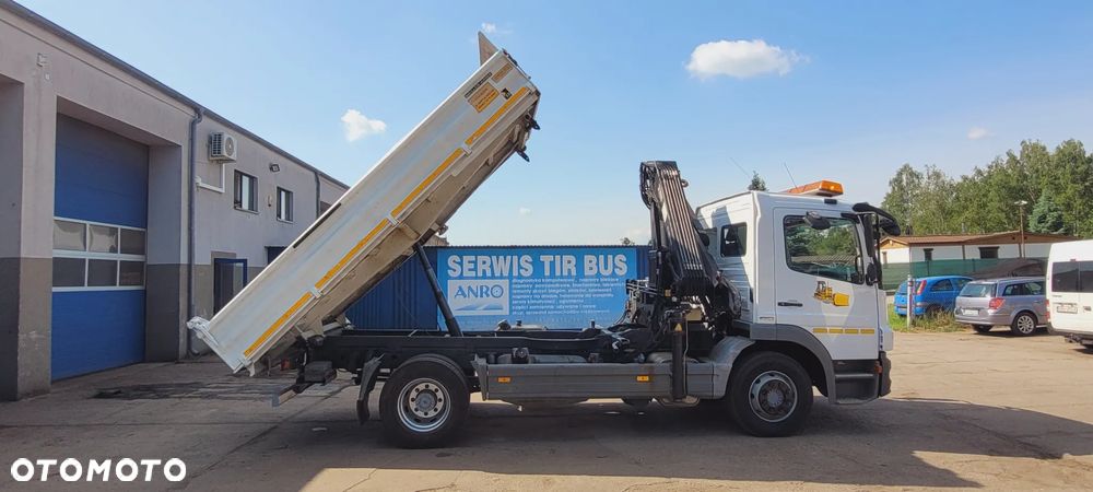 Mercedes-Benz ATEGO 1224K, HDS HIAB, WYWROTx3, Z NIEMIEC, BRUTTO - 2