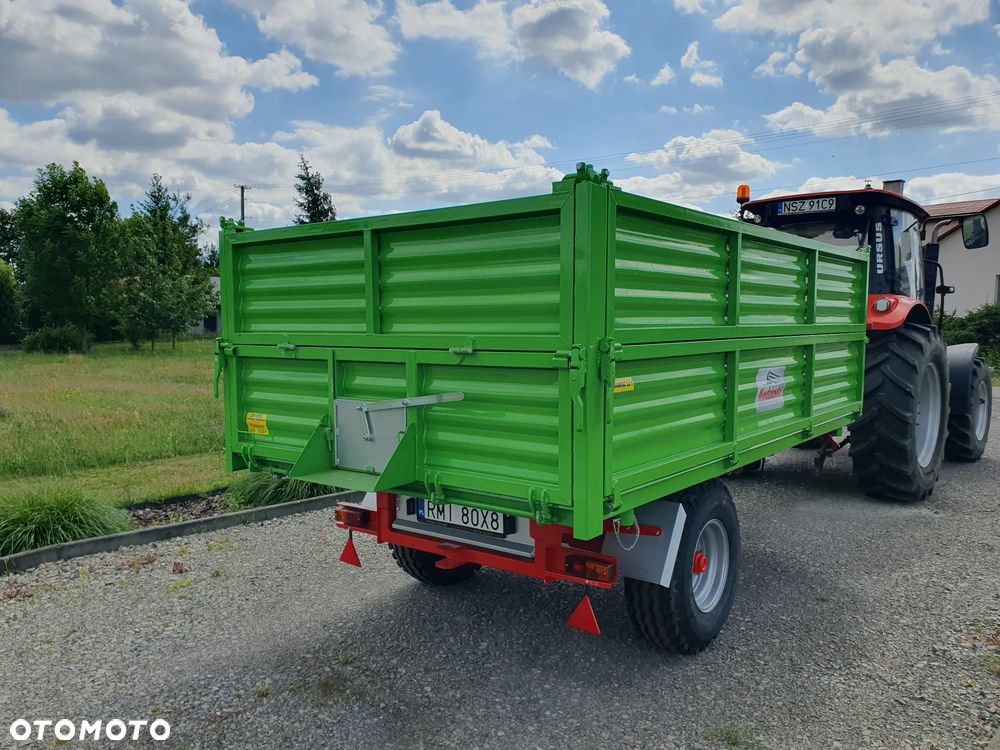 Przyczepa rolnicza wywrotka 3 stronna 3,5t 5t ZAREJSTROWANA - 7