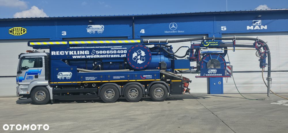 MAN TGS 35.500 KROLL Recycler CVS 3100 URACA P4-45 540ll/175bar - 8