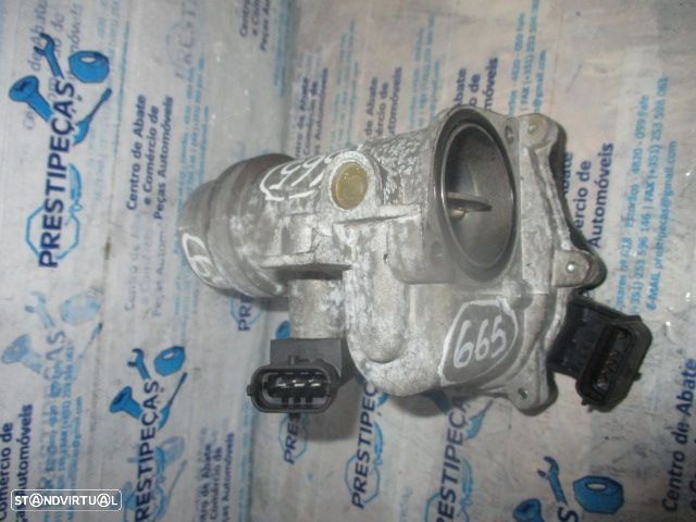 Corpo Borboleta 161A05457R 161A05457RB 0281002997  RENAULT CLIO 4 2015 1.5DCI 75CV 5P Preto DACIA SANDERO II FASE 1 2013 1.5DCI 90CV 5P AZUL - 2
