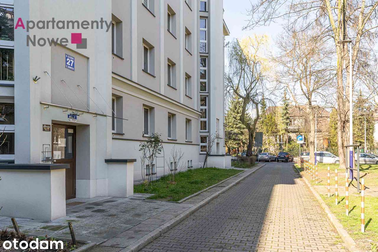 Dwupokojowe mieszkanie 53m2 z osobną kuchnią obok Ronda Mogilskiego
