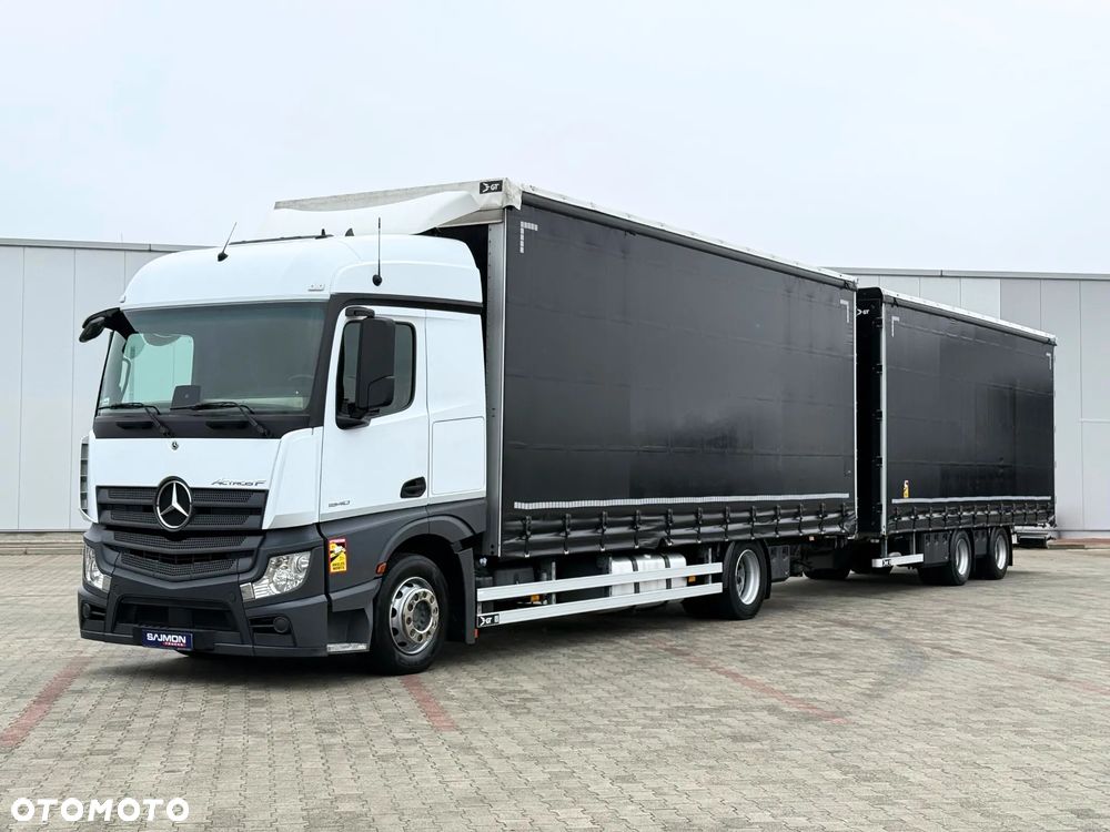 Mercedes-Benz ACTROS F 1840 / ZESTAW TANDEM 120 M3 / PRZEJAZDOWY /  7,75 M + 7,75 M / SALON PL - 2