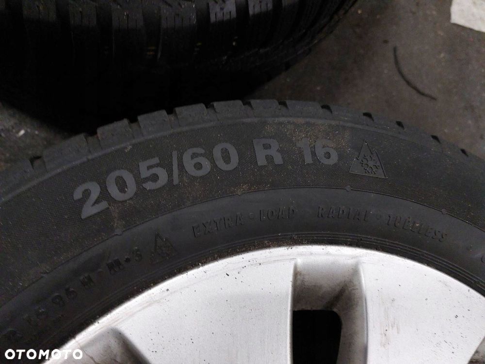 KOŁA KOMPLET FELGI OPONY ZIMOWE 5x112 7Jx16 ET35 FI57,1 205/60R16 AUDI - 7