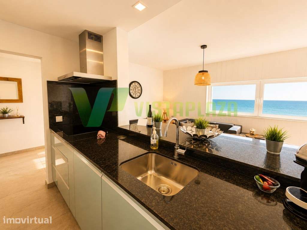Apartamento frente mar com dois quartos, todo equipado - Grande imagem: 2/26