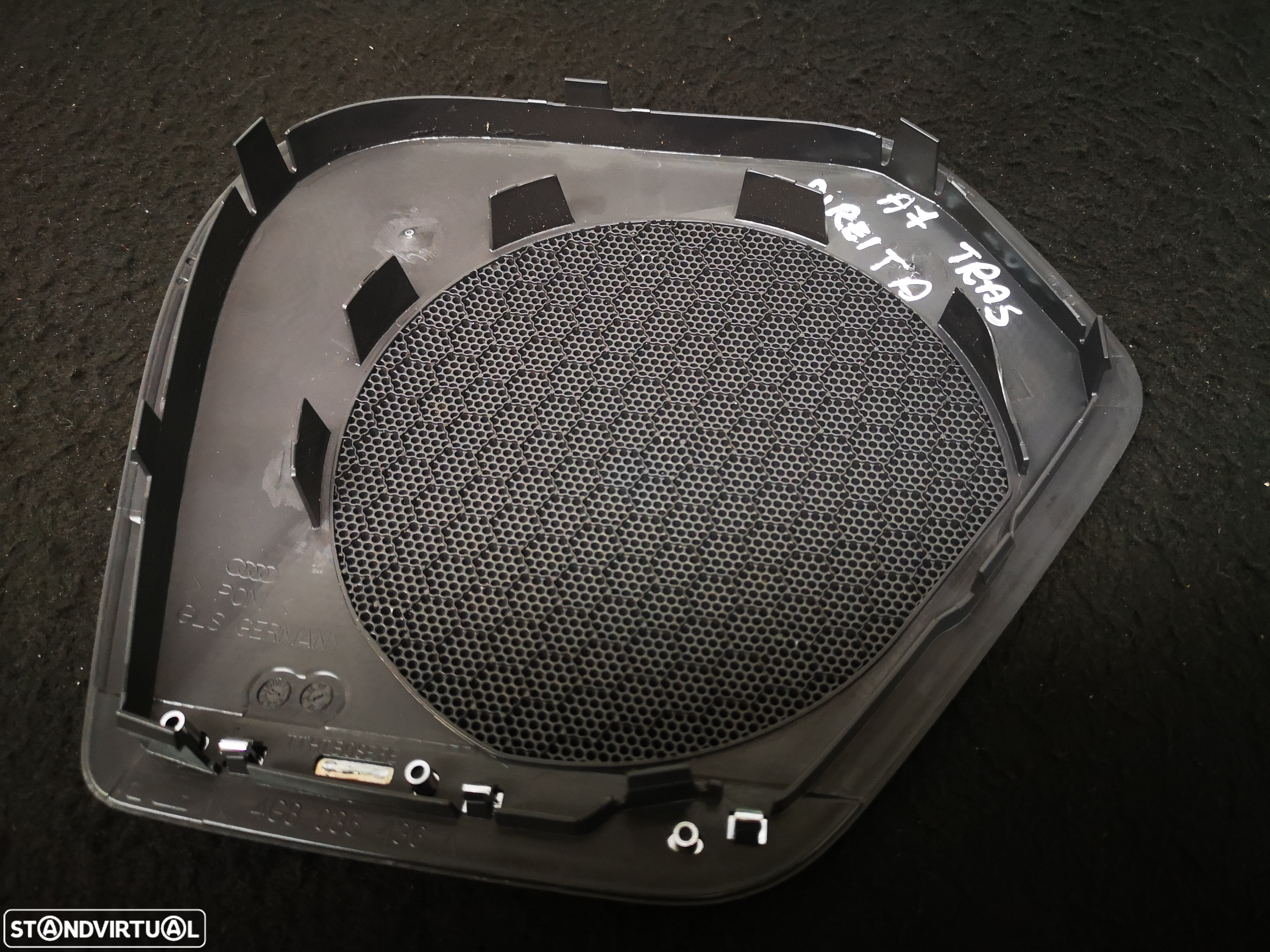 Tampa  coluna de som da porta traseira direita BOSE originais AUDI A7 C7 4G8 2011-2017 - 4