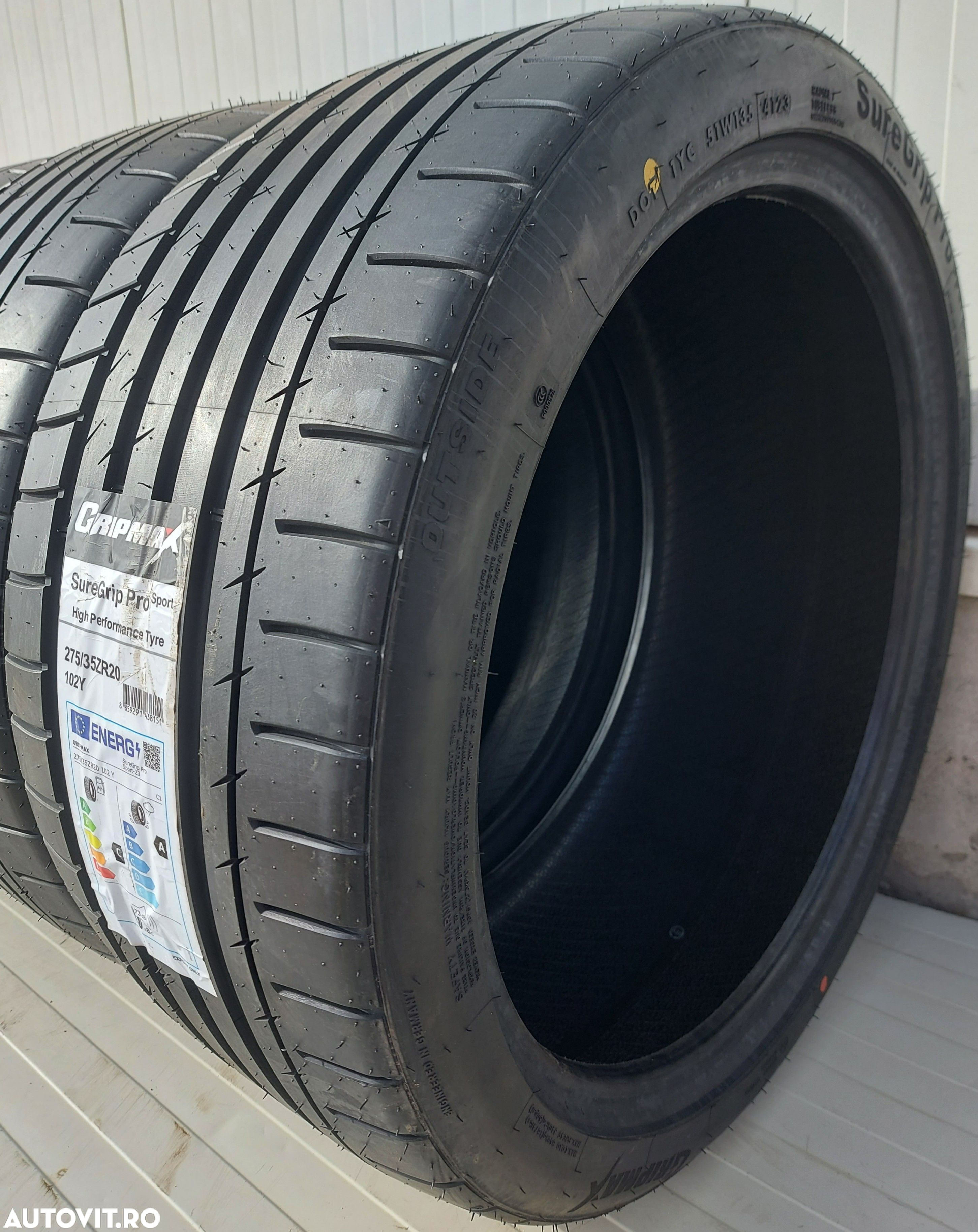 275/35 R20, 102Y, GRIPMAX SureGrip ProSport , Anvelope de vara - 3