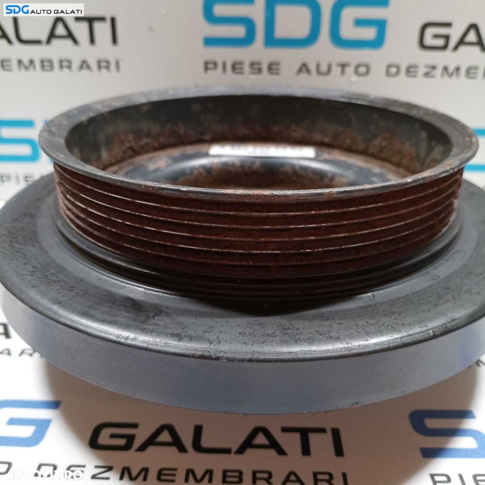 Fulie Rola Vibrochen Arbore Cotit Mercedes Clasa E Class W211 E200 1.8 Kompressor 2002 - 2009 Cod A2710300003 [2602] - 4