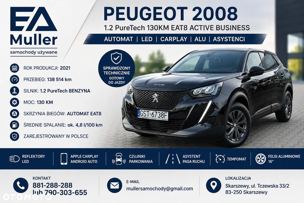 Peugeot 2008 PureTech 130 EAT8 Active - 1