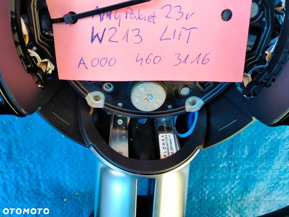 Mercedes W213 LIFT AMG Kierownica Łopatki Tempomat Distronic - 11