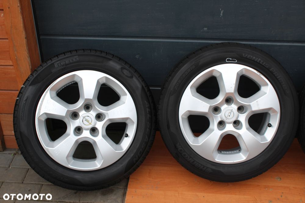 KOŁA FELGI ALUMINIOWE OPONY OPEL VECTRA ASTRA ZAFIRA 16" 5x110 ET47 - 2