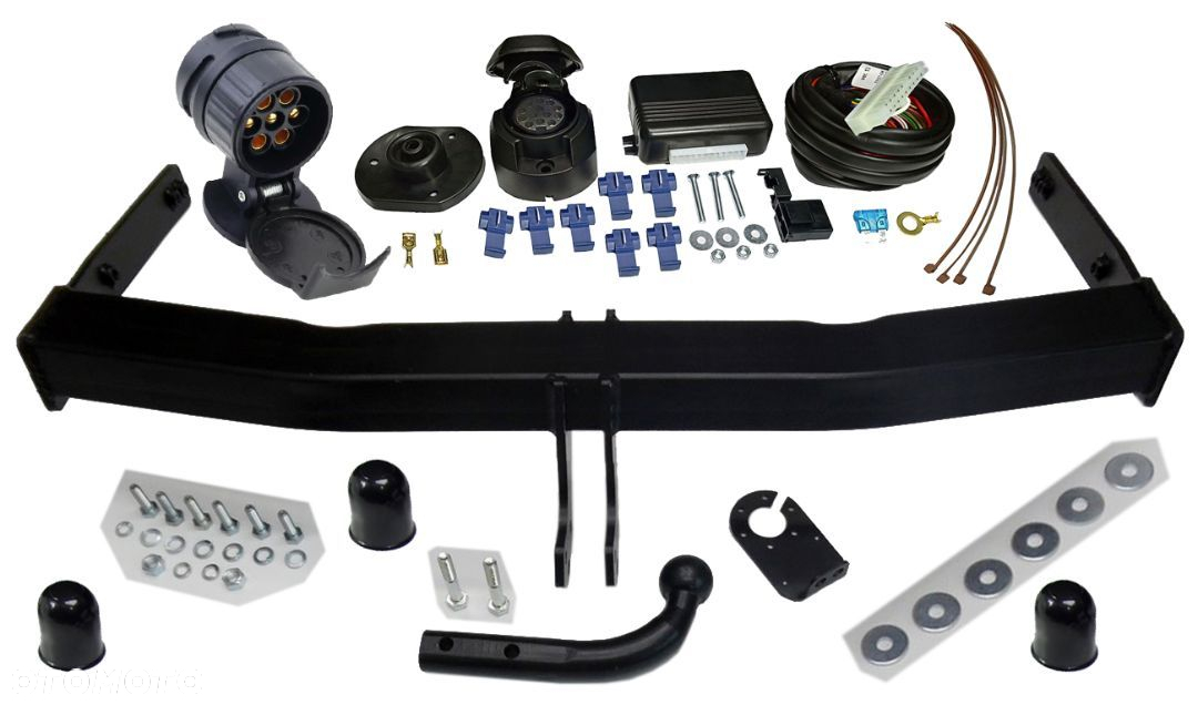 SEAT ALTEA +XL + LEON  od2004 HAK HOLOWNICZY + MODUŁ + WIĄZKA + GNIAZDO 13PIN/7P - 6