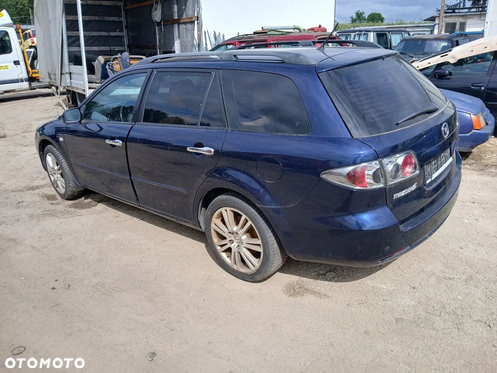 mazda 6 25e maska zderzak lampa grill błotnik drzwi zbiornik paliwa szyba lusterko klamka klapa - 5