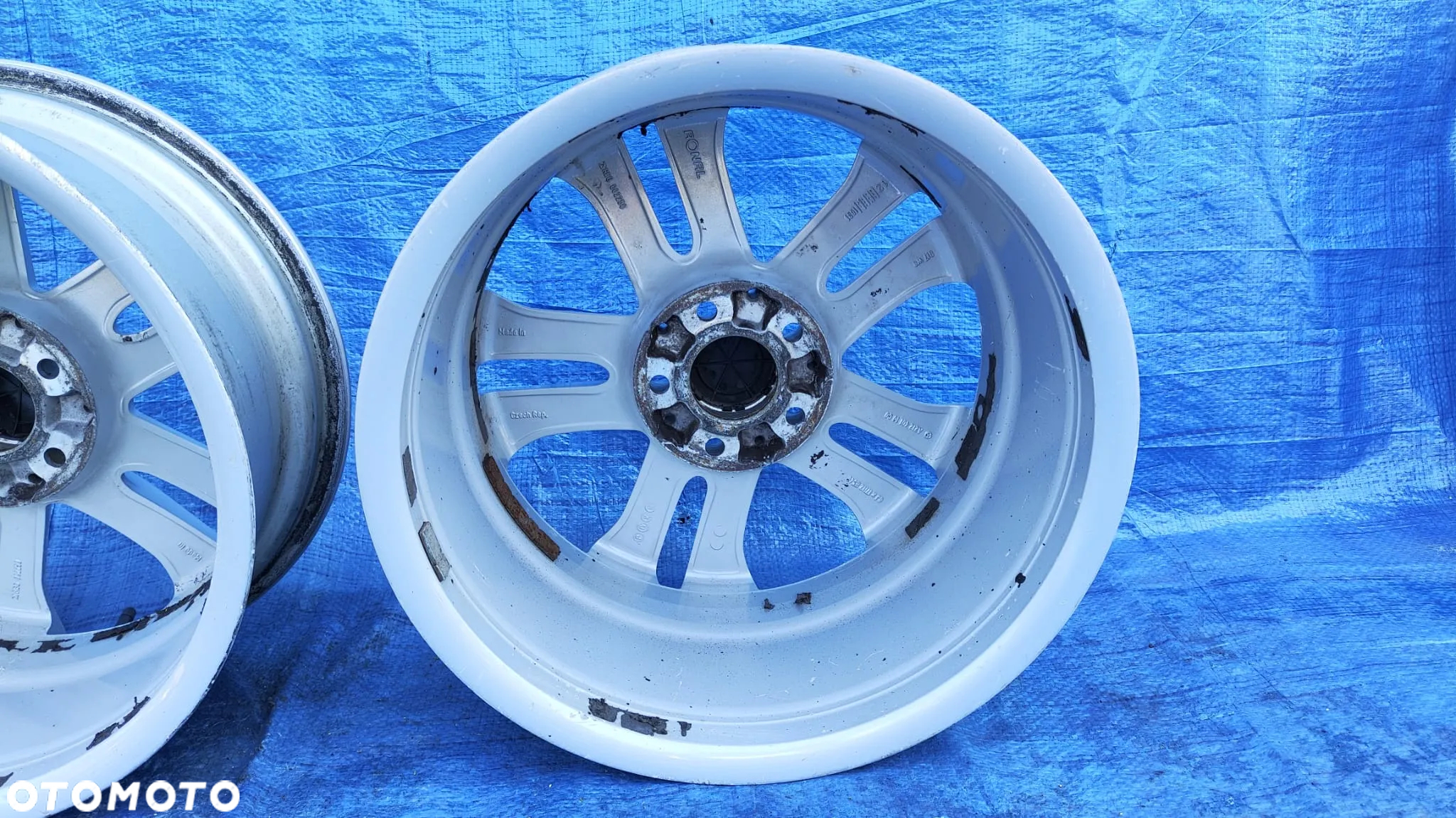 FELGI FELGA ALUMINIOWA ALUFELGA 8Jx17 ET48 A2124011000 KOŁA OPONY 245/45R17 MERCEDES W212 W207 - 7