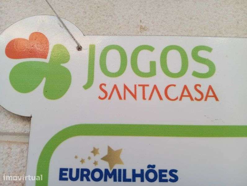 Trespasse Papelaria com jogos da Santa Casa