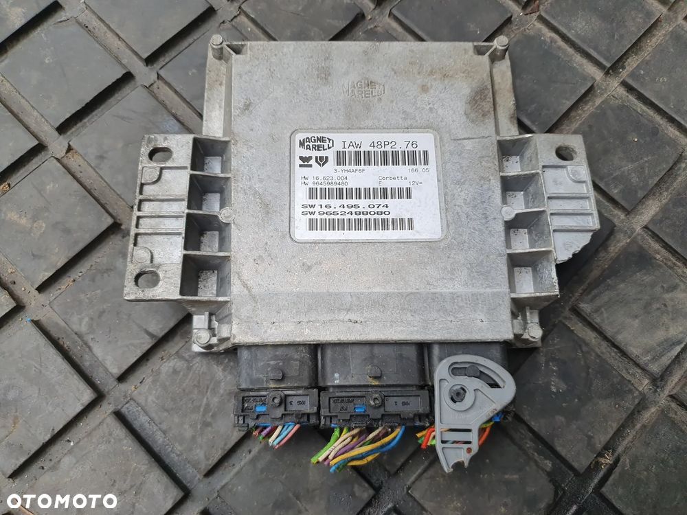 Sterownik silnika IAW48P2.76 9645989480 9652488080 Peugeot Citroen 1.1 8V - 1