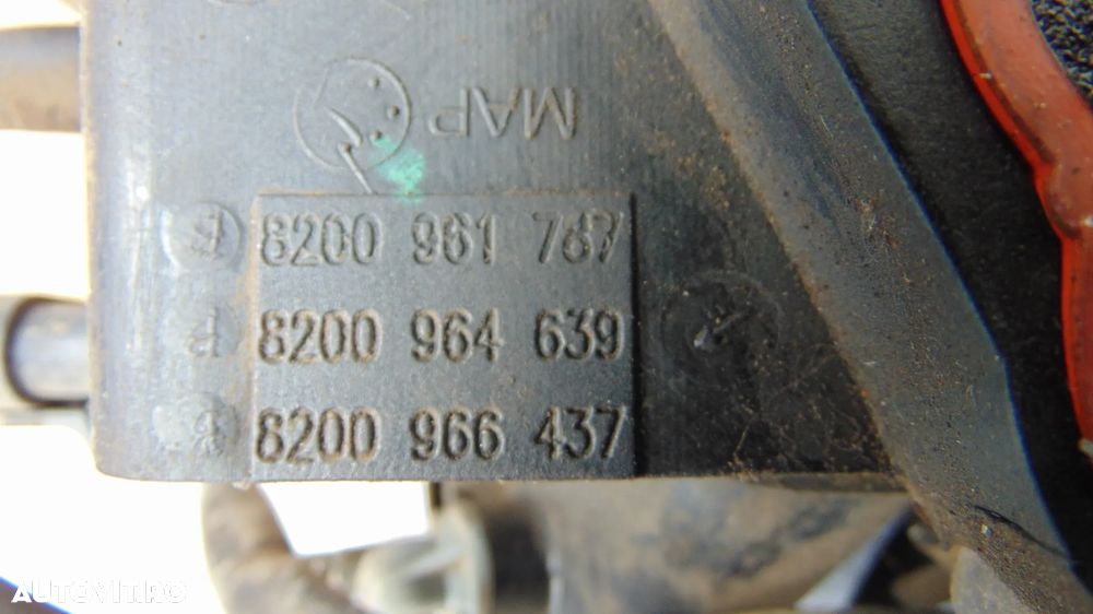 Galerie admisie cu electrovalve GPL Dacia Sandero 1.4,1.6 MPI an 2008 cod 8200964639 - 5