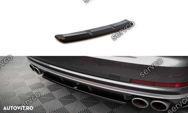 Prelungire splitter bara spate Audi S8 D5 2020- v8 - Maxton Design