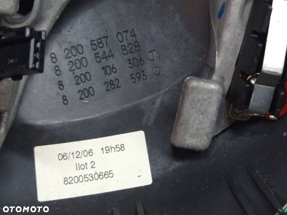 KIEROWNICA SKÓRA MULTIFUNKCJIA RENAULT MEGANE II RS SPORT 8200530665 - 8