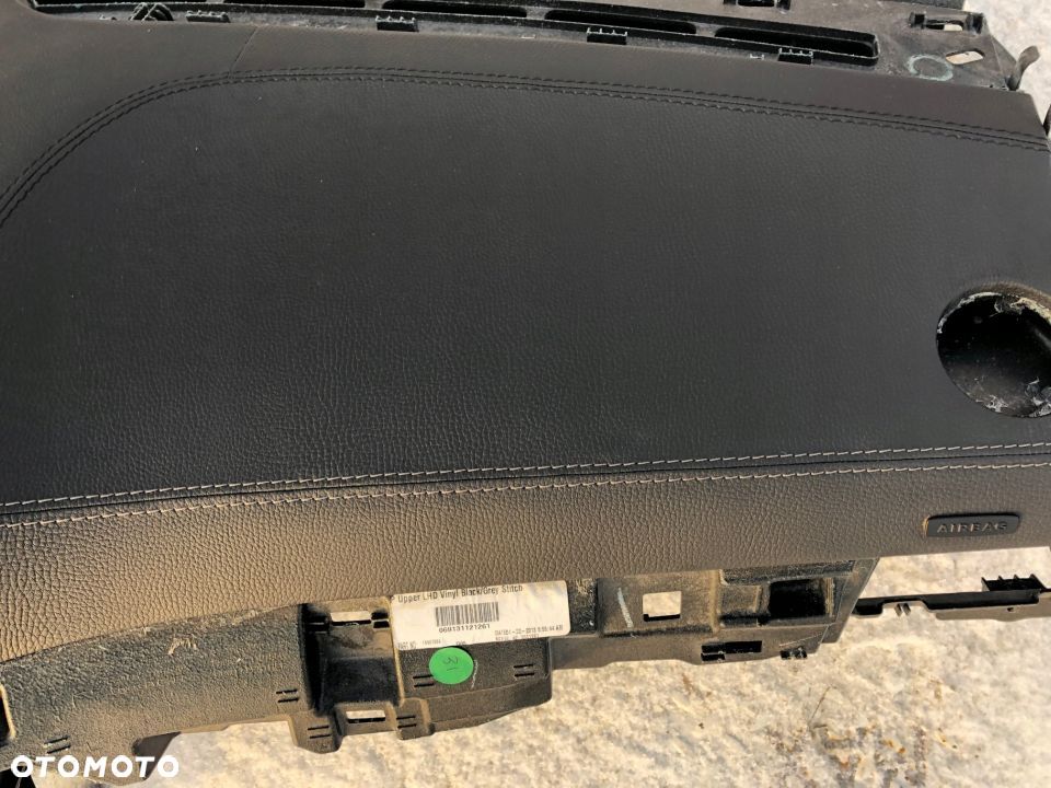 MERCEDES GLE W166 DESKA KONSOLA AIRBAG PASY SKÓRA - 10