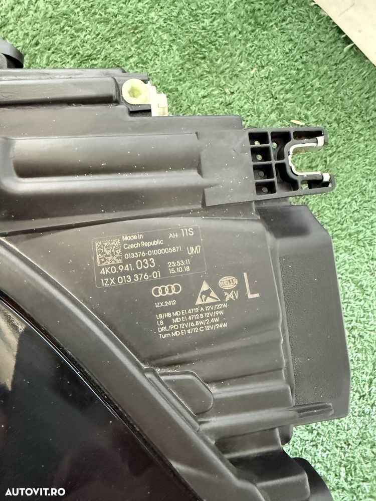 Far stanga dreapta Audi A6 C8 full led complet - 7