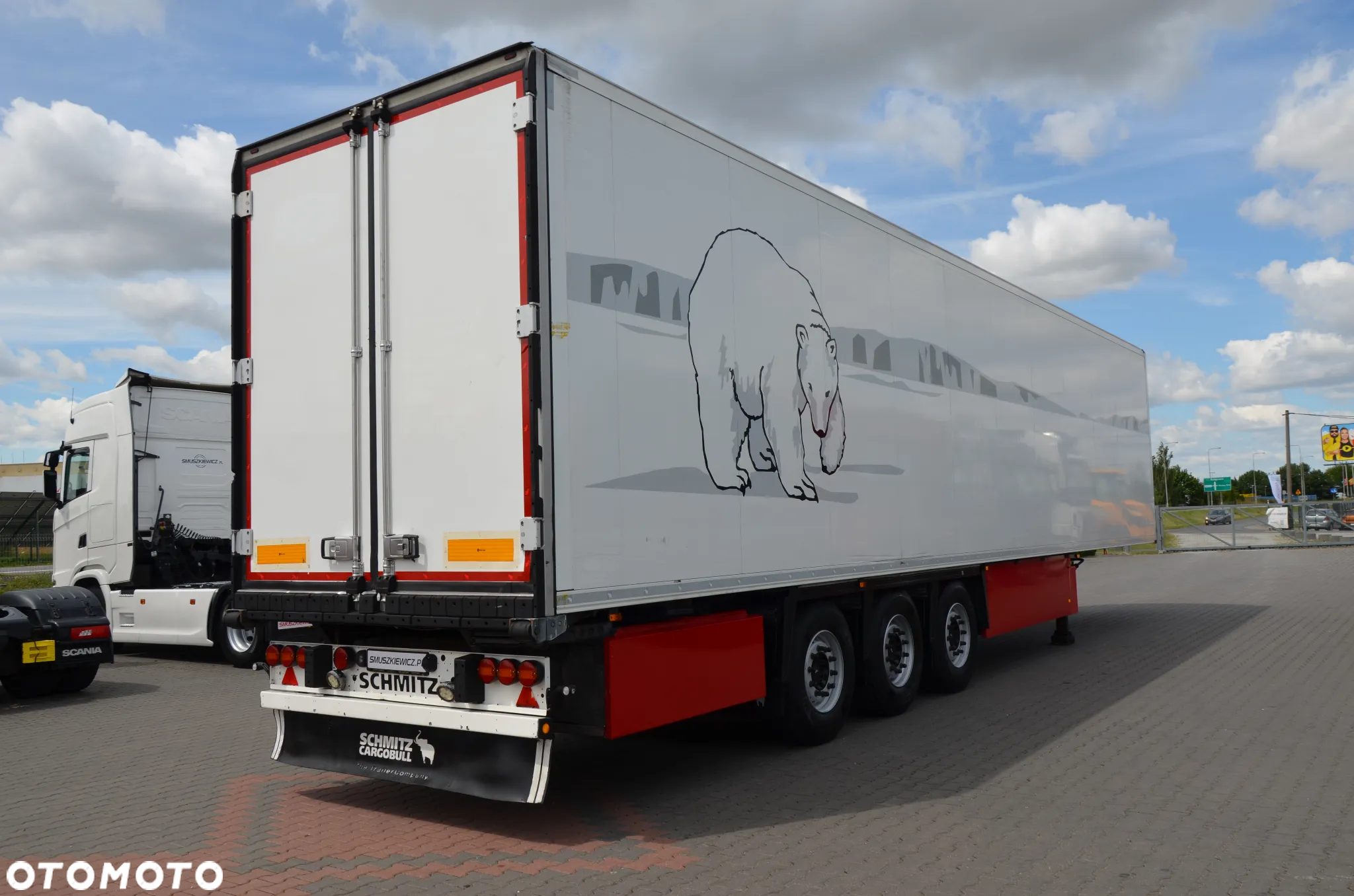 Schmitz Cargobull CHŁODNIA MULTITEMP DOPPELSTOCK 10840mth OŚ POD. KOSZ PAL. DRUKARKA DE 7677 - 4