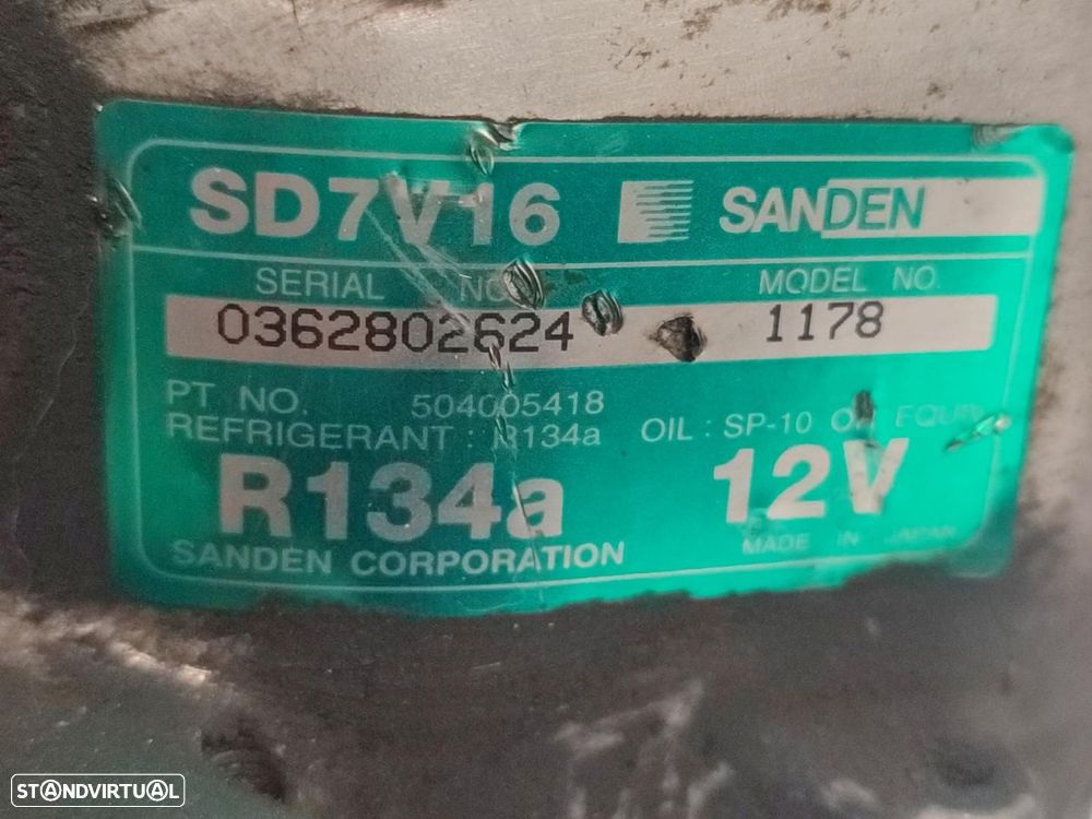 COMPRESSOR DE AR CONDICIONADO FIAT DUCATO 3 FURGÓN 33 - 1