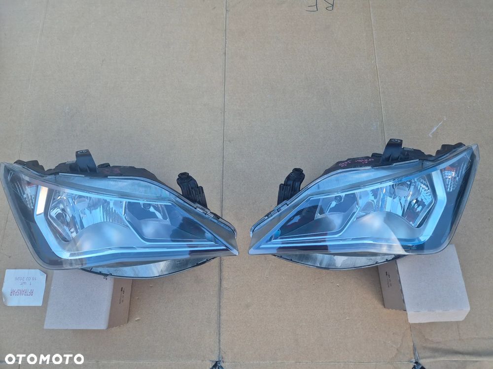 Seat Ibiza IV komplet reflektorów.Lifting 2012-2017.Valeo EU. - 10