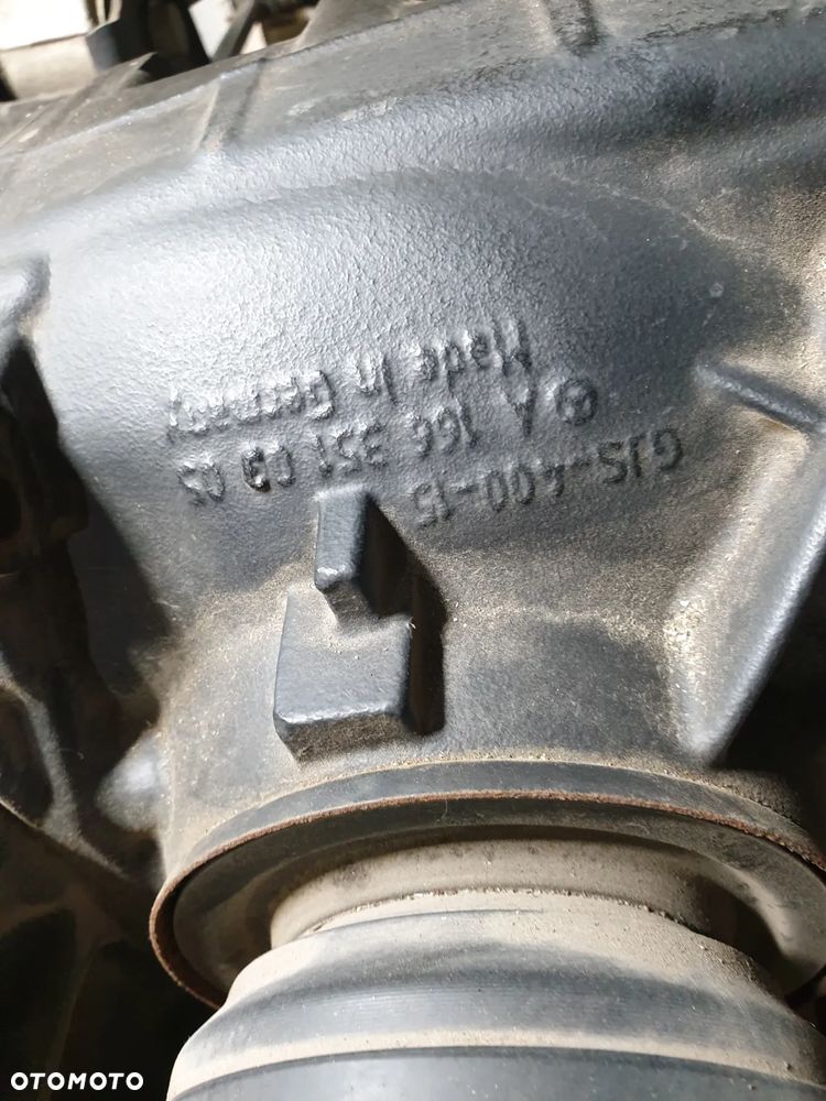 TYLNE SANKI WÓZEK TYŁ BELKA MERCEDES GL GLS GLE W166 X166 A1663503100 DYFER DYFERENCJAŁ 1663510308 PÓŁOŚ PÓŁOSIE PRAWA LEWA  POTESTOWA MINIMALNY PRZEBIEG - 8