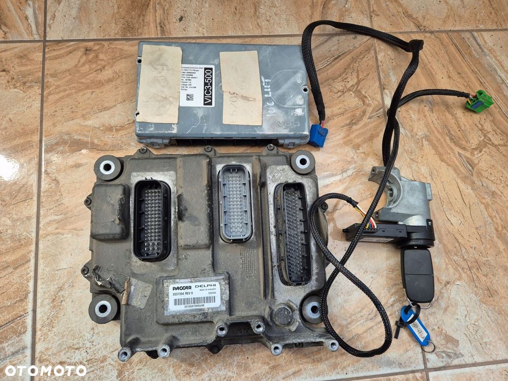 KOMPUTER STEROWNIK SILNIKA VIC STACYJKA PAKIET STARTOWY DAF XF 106 LIFT 480 - 1