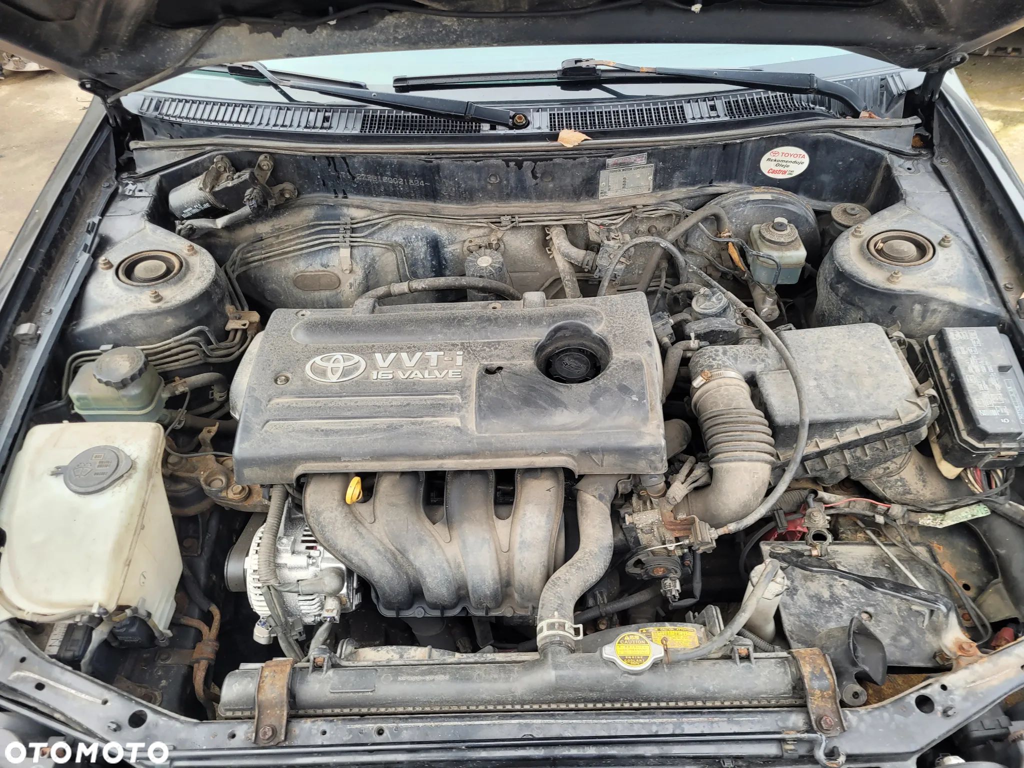 TOYOTA COROLLA E11 LIFT 1.6 VVTI silnik skrzynia napęd sanki belka wahacz wahacze zacisk zaciski zwrotnica piasta kopyto - 1