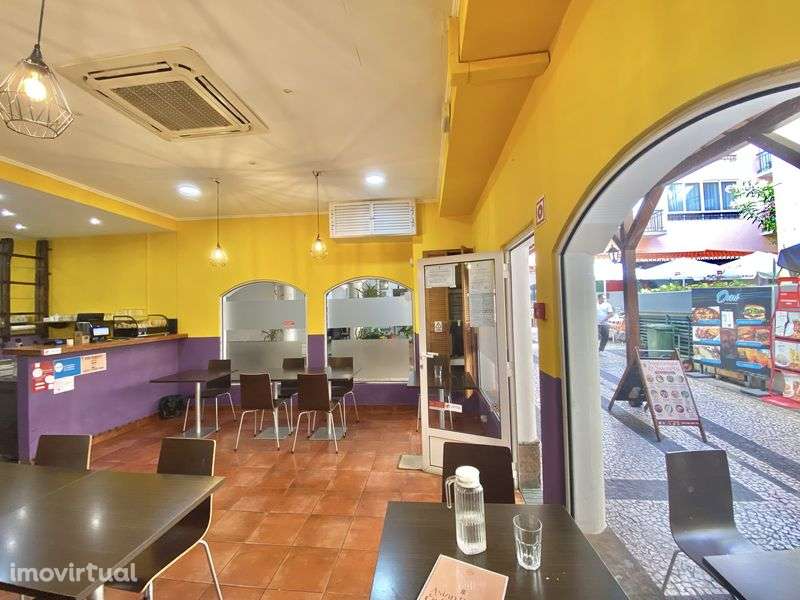 Snackbar equipado proximo ao madeira shopping para trespasse - Grande imagem: 3/6