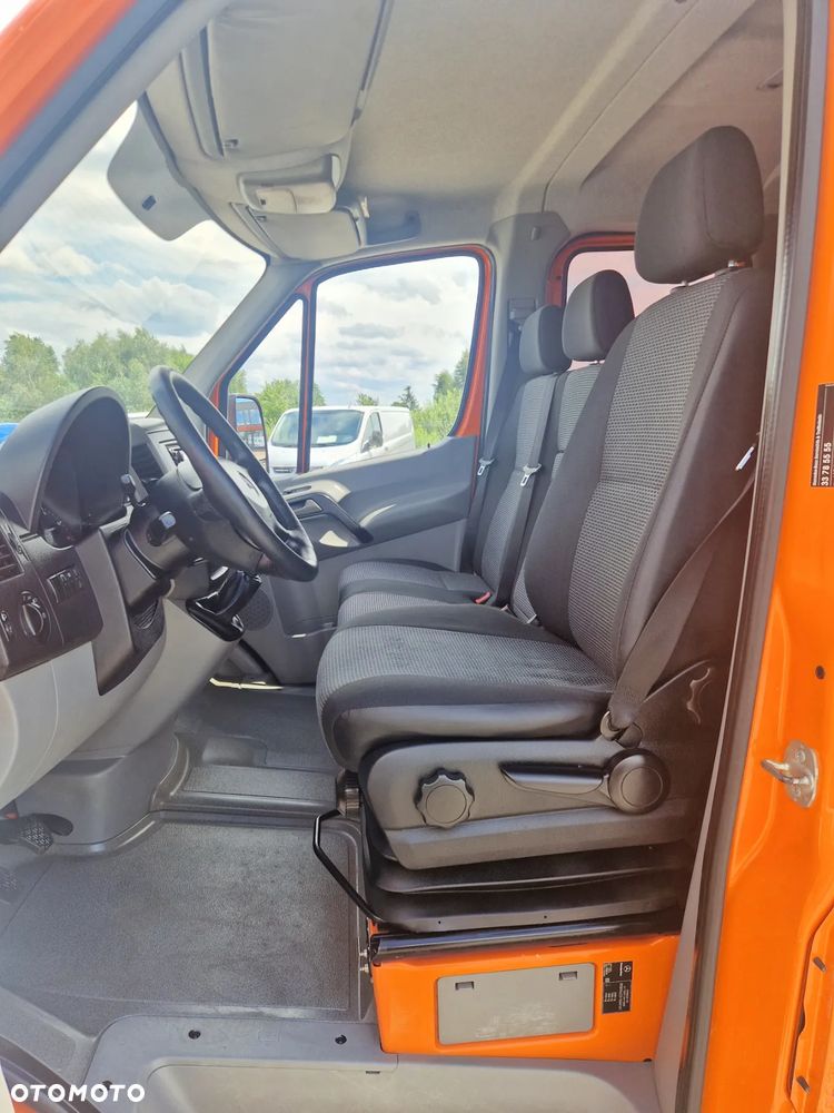 Mercedes-Benz SPRINTER 316 2,2 CDI 163 KONNA DOKA BRYGADÓWKA 7 OSOBOWA 3,6M SKRZYNIA PLANDEKA  KLIMA WEBASTO GWARANCJA - 9