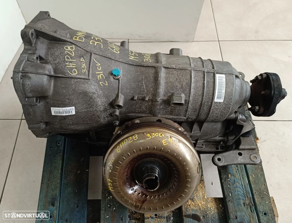 Motor Bmw 330D 231cv E90 M57 306D3 bloco aluminio caixa velocidades 6HP28 024WFC - 10
