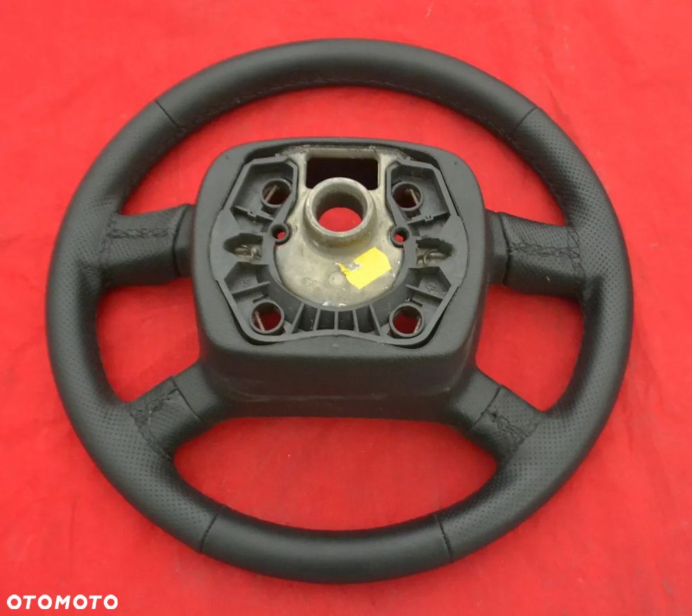 VW VOLKSWAGEN Transporter T5 Kierownica Nowa Skóra Skórzana - 4