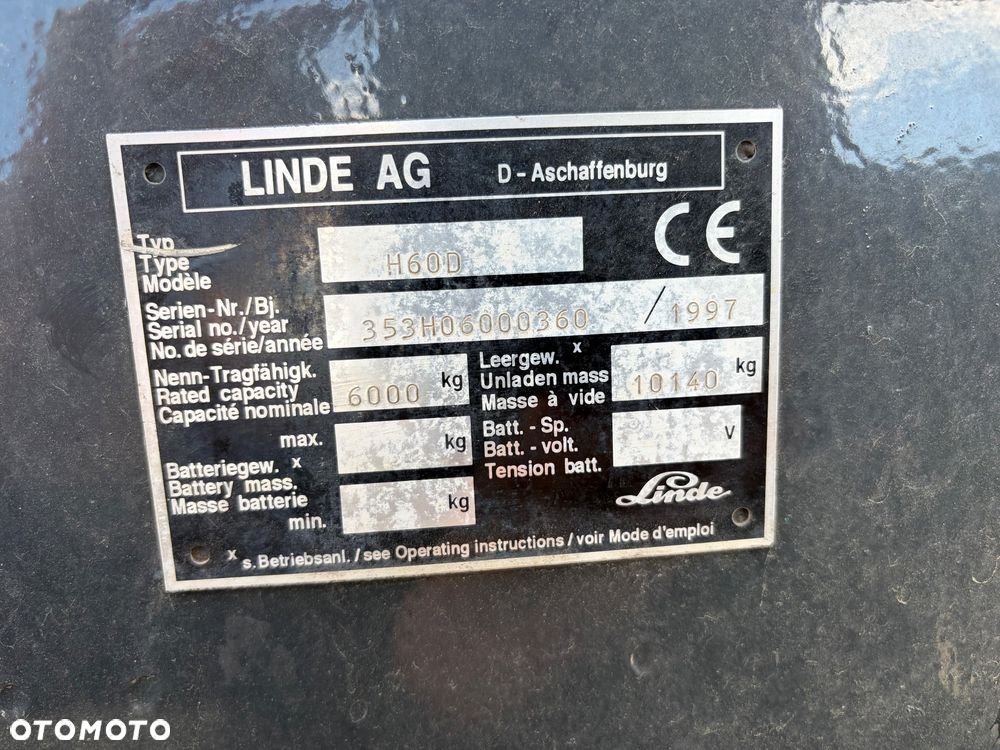 Linde H 60 D - 8