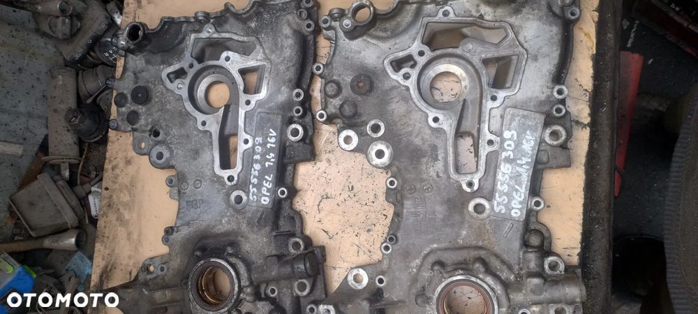 OPEL 1,2 1,4 Z12XEP Z14XEP pompa oleju osłona rozrządu 55556309 - 4
