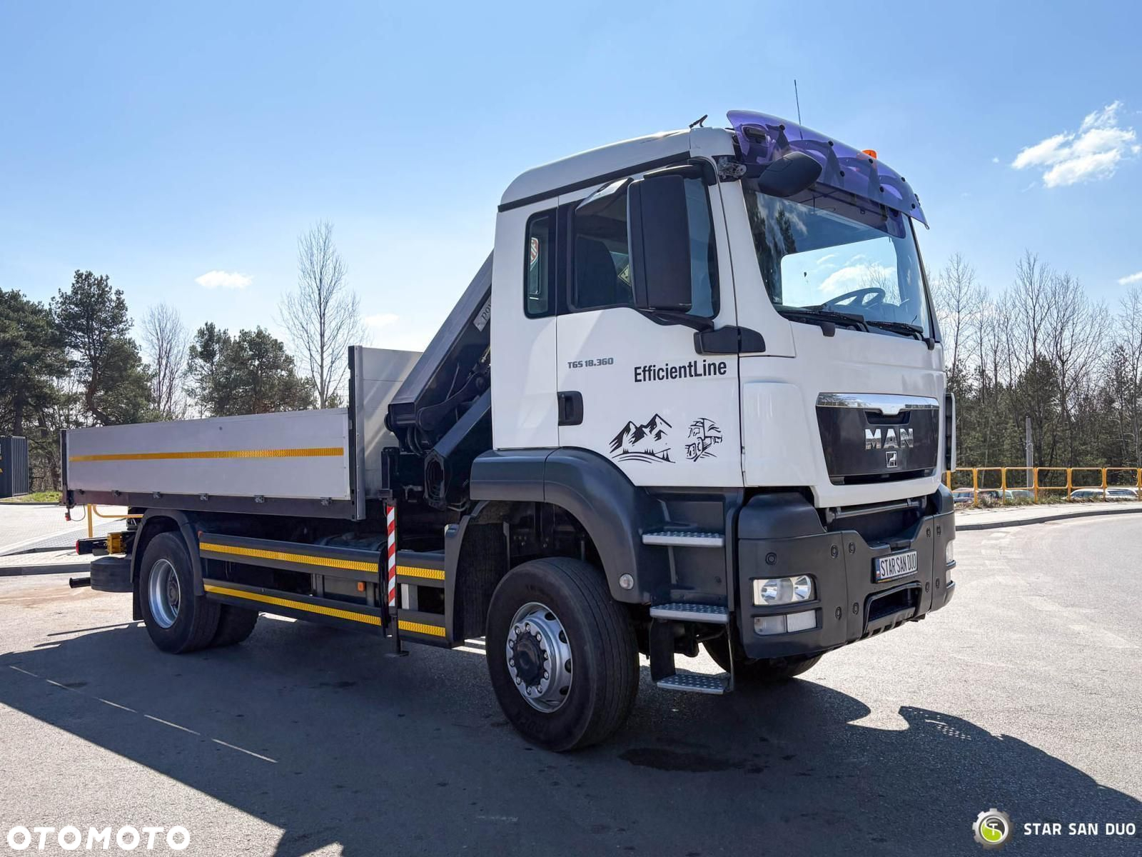 MAN TGS 18.360 4x4 HMF 1720 K-4 HDS Żuraw Crane - 10