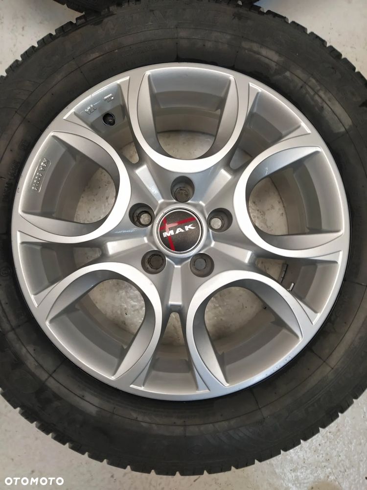FIAT OPEL ALFA ROMEO 7X16 4x FELGI ALUMINIOWE R16 5X110 ET41 KOŁA OPONY DUNLOP ZIMA 215/60 - 5