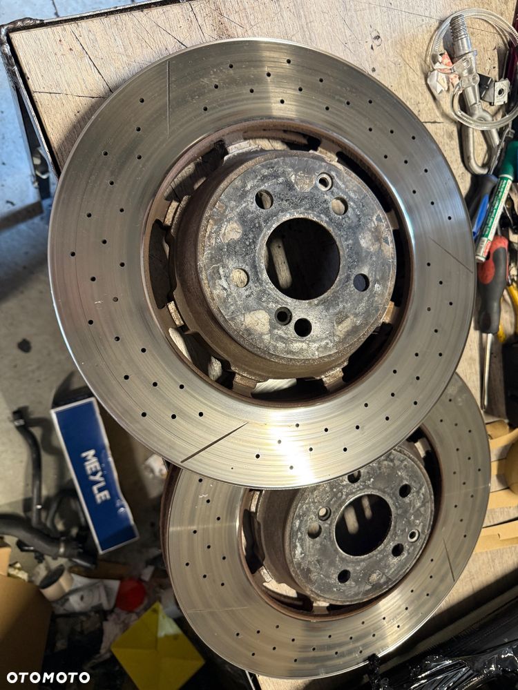 Tarcze hamulcowe Mercedes AMG 390mm  przód przednie s63 c63 Glc63 różne modele - 1