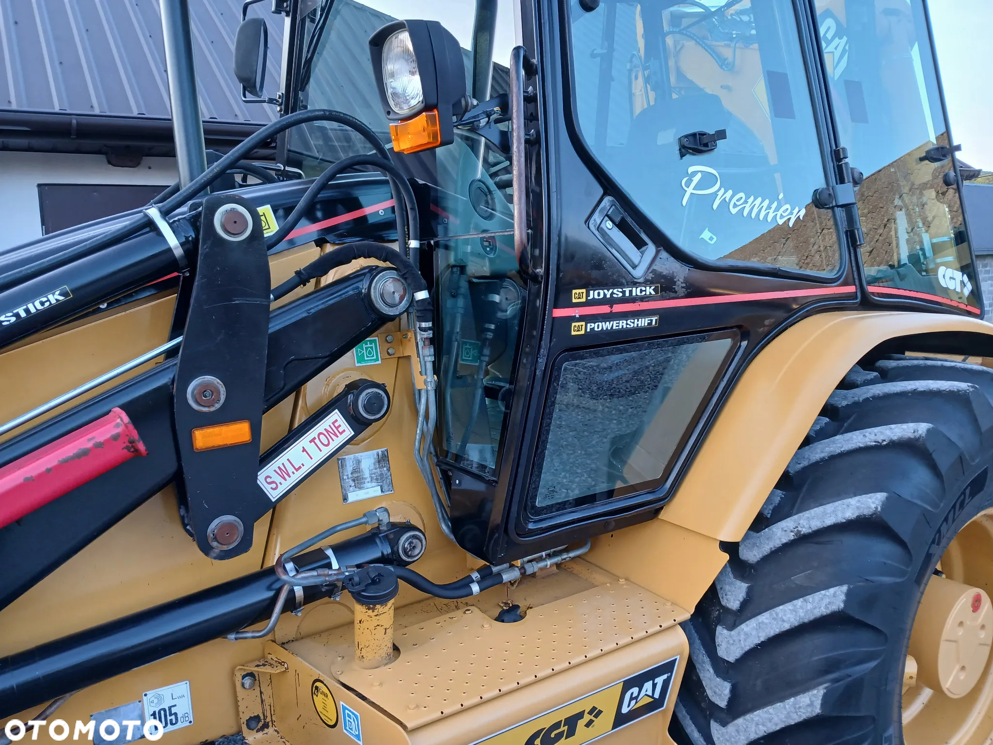 Caterpillar 442D/BEZ LUZÓW/JOYSTICK/SUPER STAN - 11