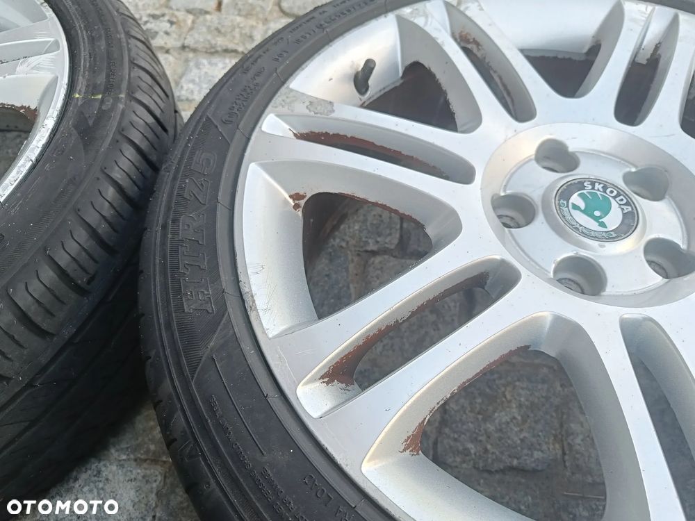 Felgi Aluminiowe 18 Skoda Superb 2 II 5x112 ET46 3T0601025E Koła Seat Audi VW 7,5J18H2 - 22