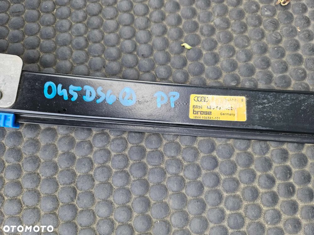 Podnosnik Szyby 8E0837462 Mechanizm Linki Prowadnica Prawy Przod Przedni AUDI A4 B6 B7 Seat Exeo Sedan Kombi - 9