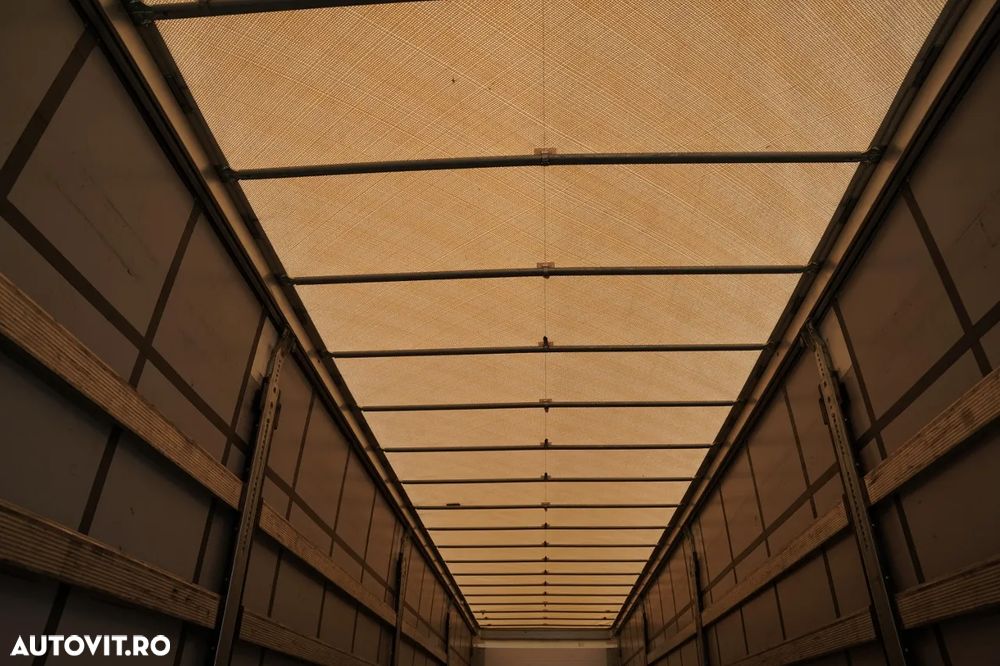 Schmitz Cargobull CORTINĂ / STANDARD / COȘ PENTRU PALEȚI / AXĂ RIDICATĂ / - 17