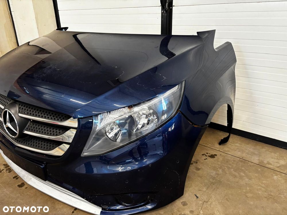 KOMPLETNY PRZÓD MERCEDES VITO W447 MASKA BŁOTNIK LAMPY CHŁODNICE - 3