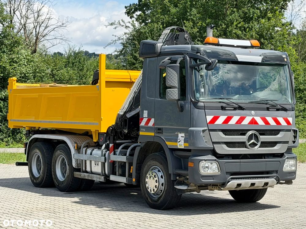 Mercedes-Benz ACTROS 2636 * HIAB 122 B-2 HIDUO + PILOT + BORDMATIC *6x4*STAN BDB - 6