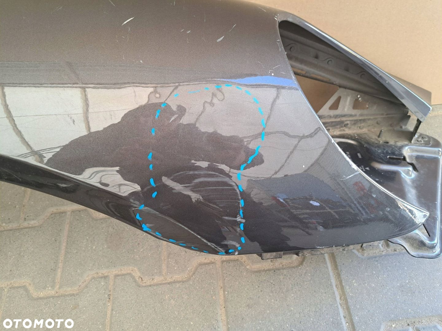 BŁOTNIK PRZEDNI PRZÓD PRAWY PORSCHE 911 991 - 3